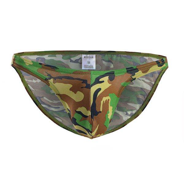 men camouflage u convex pouch briefs breathable g-string thongs low rise underwear gay wear f11, Black;white
men camouflage u convex pouch briefs breathable g-string thongs low rise underwear gay wear f11, Black;white