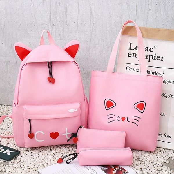 school bags sale 4 piece set for teenage girls cute print women backpack female shoulder
school bags sale 4 piece set for teenage girls cute print women backpack female shoulder