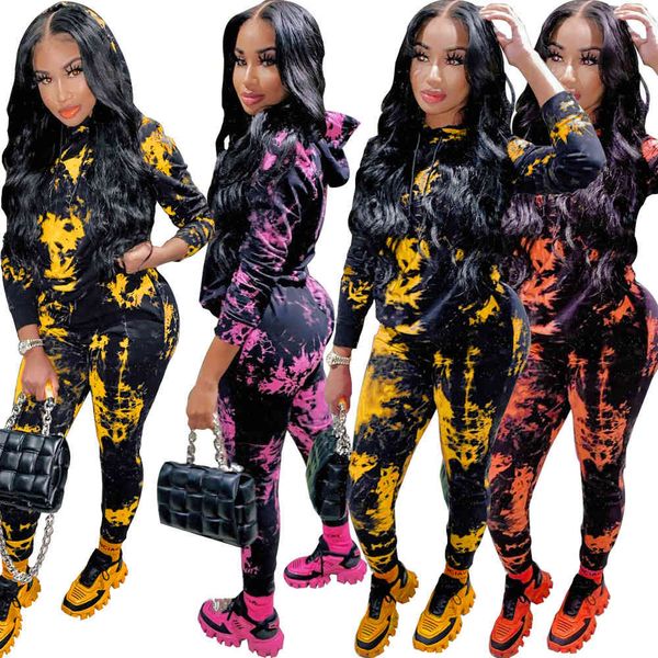 women's two piece pants womens outfits designer tracksuits winter new tie dye hoodie printed jogging suits long sleeve trousers sp, White
women's two piece pants womens outfits designer tracksuits winter new tie dye hoodie printed jogging suits long sleeve trousers sp, White