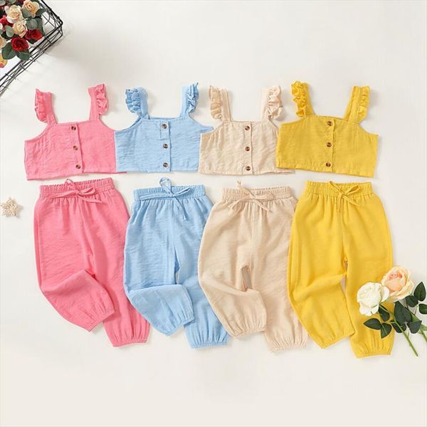 summer toddler baby girl clothes ruffle solid t shirt long pants outfit casual set clothing, White
summer toddler baby girl clothes ruffle solid t shirt long pants outfit casual set clothing, White