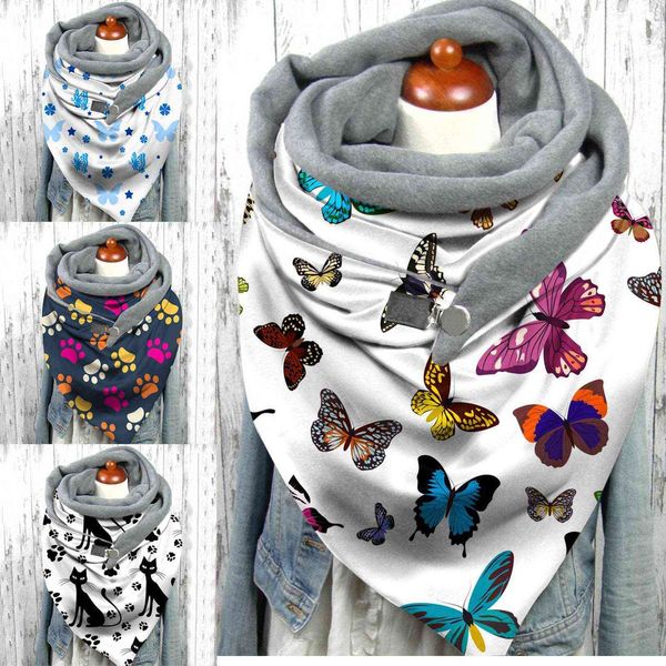 women butterfly printing scarf fashion retro female scarves students ladias multi-purpose shawl headband harajuku y1108, Blue;gray
women butterfly printing scarf fashion retro female scarves students ladias multi-purpose shawl headband harajuku y1108, Blue;gray
