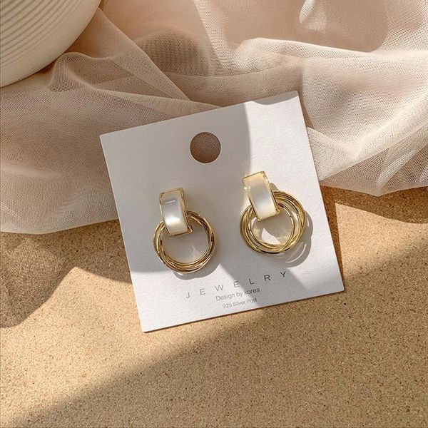 vintage opal earrings for women 2021 trend gold korean cute simple geometric fashion jewelry accessories wedding christmas gift dangle & cha, Silver
vintage opal earrings for women 2021 trend gold korean cute simple geometric fashion jewelry accessories wedding christmas gift dangle & cha, Silver