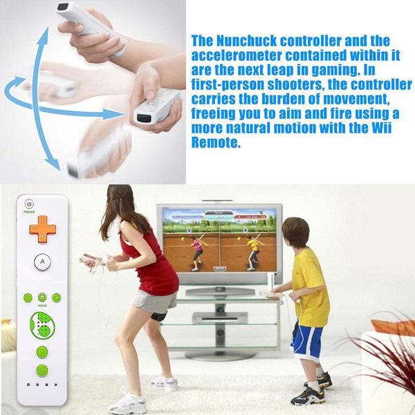 game controllers & joysticks 2 in 1 nunchuck wireless remote controller bluetooth-compatible for wii supporting
game controllers & joysticks 2 in 1 nunchuck wireless remote controller bluetooth-compatible for wii supporting