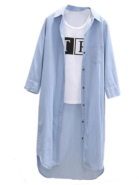 women's blouses & shirts women korean plaid 2021 chic ladies streetwear loose shirt female outfit girls demin material, White
women's blouses & shirts women korean plaid 2021 chic ladies streetwear loose shirt female outfit girls demin material, White