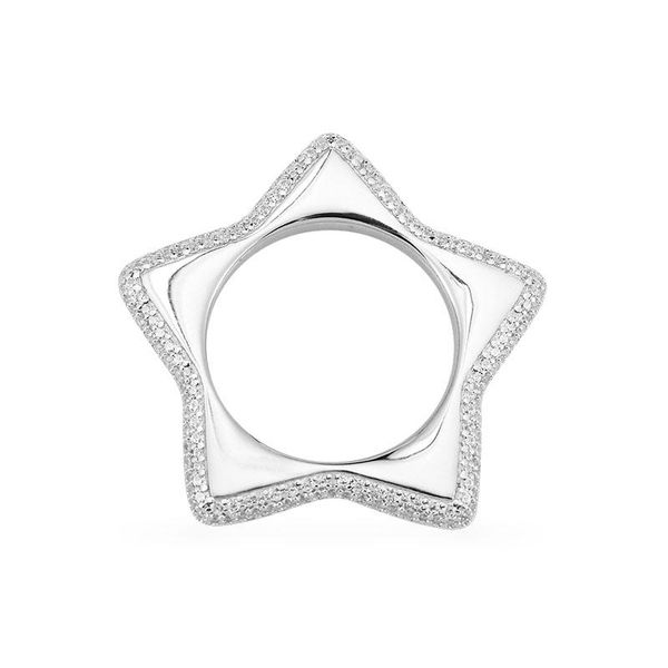 cluster rings sljely fashion real 925 sterling silver white star finger ring micro cubic zirconia women fine jewel, Golden;silver
cluster rings sljely fashion real 925 sterling silver white star finger ring micro cubic zirconia women fine jewel, Golden;silver