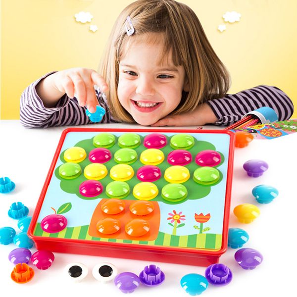 colorful button assembly puzzle toys safe cartoon wear resistance mushrooms nails baby hand training mushroom kit kids gifts#38
colorful button assembly puzzle toys safe cartoon wear resistance mushrooms nails baby hand training mushroom kit kids gifts#38