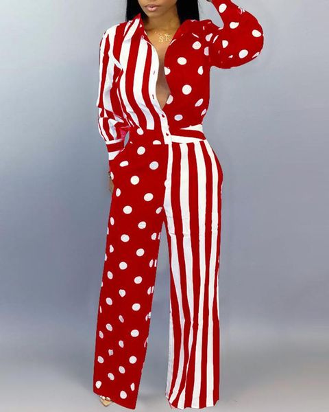women's jumpsuits & rompers striped polka dot print buttoned wide leg jumpsuit, Black;white
women's jumpsuits & rompers striped polka dot print buttoned wide leg jumpsuit, Black;white