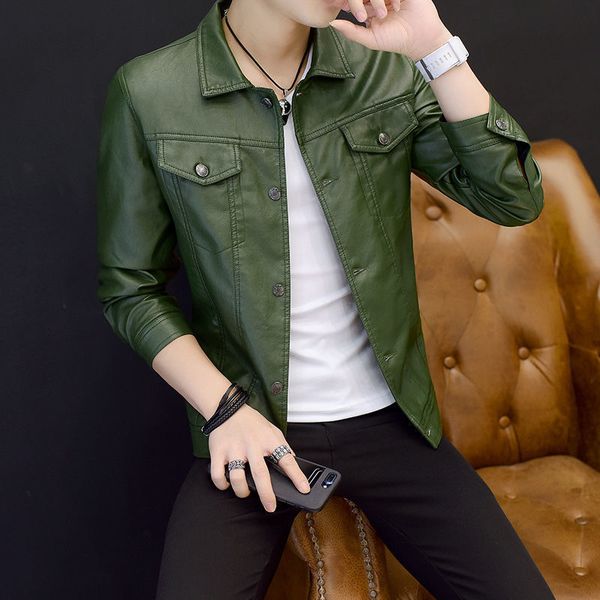 men new winter korean male motorcycle leather coats plus size 4xl coats stand collar plus velvet short leather biker jackets, Black
men new winter korean male motorcycle leather coats plus size 4xl coats stand collar plus velvet short leather biker jackets, Black