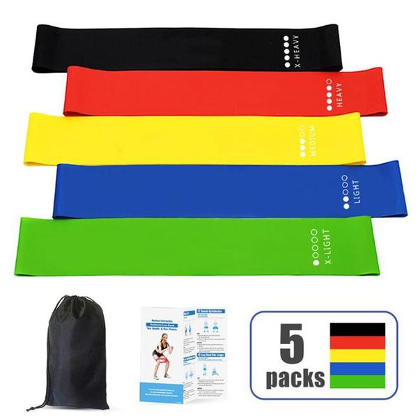 5pcs/set yoga resistance rubber bands fitness equipment 0.35mm-1.1mm pilates sport training workout elastic
5pcs/set yoga resistance rubber bands fitness equipment 0.35mm-1.1mm pilates sport training workout elastic
