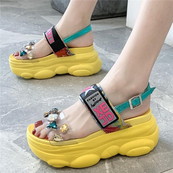 dress shoes rhinestone style women's platform sandals 2021 summer fashion women comfortable ladies sbeakers footwears, Black
dress shoes rhinestone style women's platform sandals 2021 summer fashion women comfortable ladies sbeakers footwears, Black
