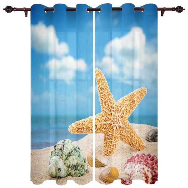 luxury modern window curtains seaside beach starfish sand bedroom living room dining translucent beautiful curtain & drapes
luxury modern window curtains seaside beach starfish sand bedroom living room dining translucent beautiful curtain & drapes
