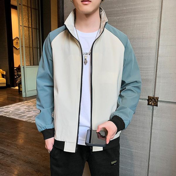 men's jackets mantlconx youthful trend korea fashion patchwork casual jacket coat male clothing 2021 spring autumn men, Black;brown
men's jackets mantlconx youthful trend korea fashion patchwork casual jacket coat male clothing 2021 spring autumn men, Black;brown