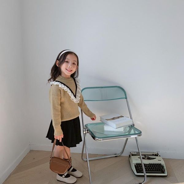 pullover girl sweater kids knitting outwear  2021 elegant fleece thicken warm winter autumn overcoat homewear formal children clothin, Blue
pullover girl sweater kids knitting outwear  2021 elegant fleece thicken warm winter autumn overcoat homewear formal children clothin, Blue