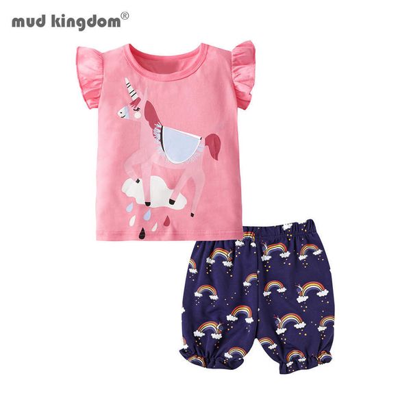 mudkingdom cute little girl unicorn shorts set summer vacation cartoon print 2 piece cotton rainbow girls casual outfits 210615, White
mudkingdom cute little girl unicorn shorts set summer vacation cartoon print 2 piece cotton rainbow girls casual outfits 210615, White