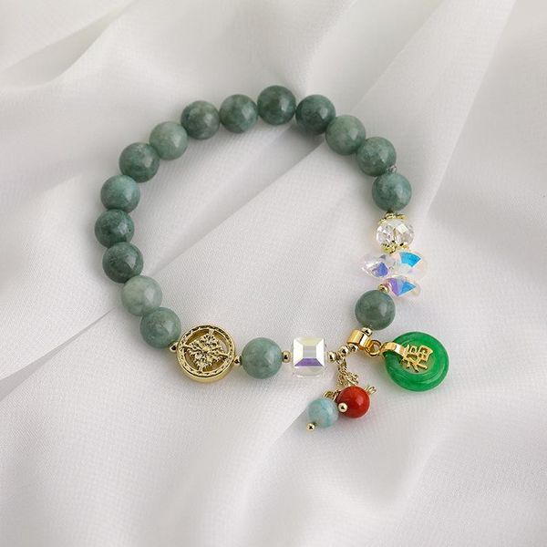 link, chain the design of crystal elastic bracelet south korea strawberry buddha school girl fu character string, Black
link, chain the design of crystal elastic bracelet south korea strawberry buddha school girl fu character string, Black