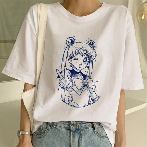 harajuku and women summer men t shirts short sleeve tee fashion female kawaii cartoon tees, White;black
harajuku and women summer men t shirts short sleeve tee fashion female kawaii cartoon tees, White;black