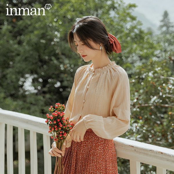 blouses spring autumn retro style collar splicing lace pleated long sleeve blouse zgxk, White
blouses spring autumn retro style collar splicing lace pleated long sleeve blouse zgxk, White