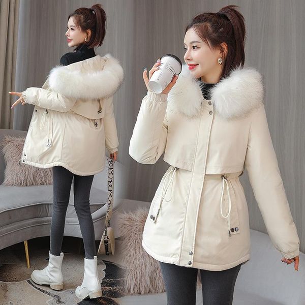 women's jackets plus size cotton jacket women winter casual warm middle-long parka loose hooded fur ladies padded coat casaco feminino, Black;brown
women's jackets plus size cotton jacket women winter casual warm middle-long parka loose hooded fur ladies padded coat casaco feminino, Black;brown