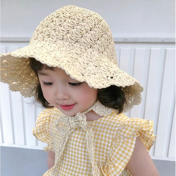 big brim princess baby hats summer straw girls cap cute kids beach sun caps bucket hat panama for &, Yellow
big brim princess baby hats summer straw girls cap cute kids beach sun caps bucket hat panama for &, Yellow