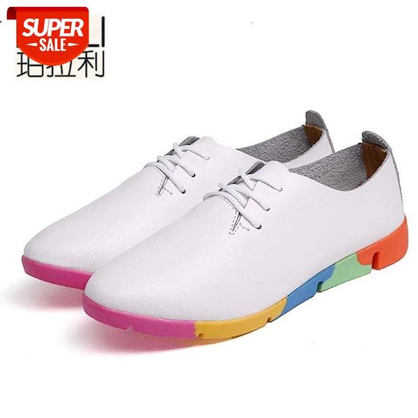 polali autumn spring new lace leather women flat white shoes pointed deep mouth soft bottom leisure flat colorful shoes woman #h699
polali autumn spring new lace leather women flat white shoes pointed deep mouth soft bottom leisure flat colorful shoes woman #h699