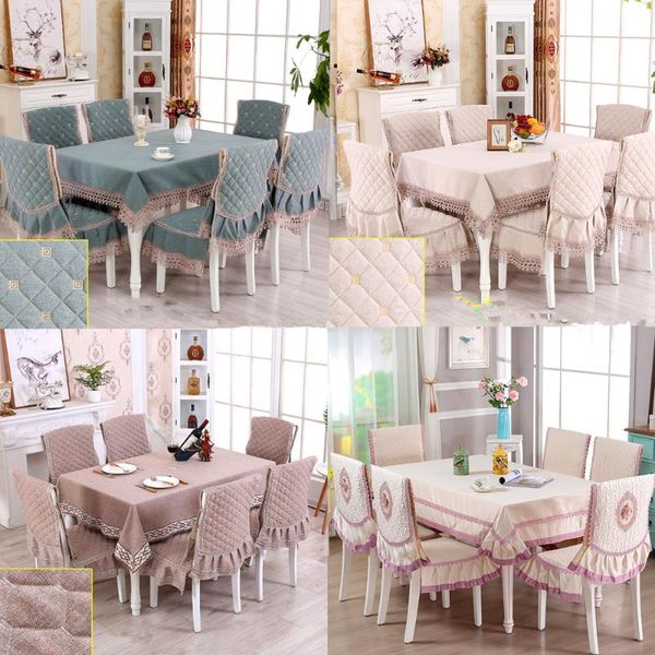 high-grade european solid color table cloth 1pcs tablecloth 6pcs chair cover modern minimalist non-slip dining set 5
high-grade european solid color table cloth 1pcs tablecloth 6pcs chair cover modern minimalist non-slip dining set 5