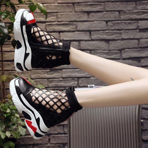 wedges shoes platform sandals hollow breathable women summer high heels 2021 flats ladies, Black
wedges shoes platform sandals hollow breathable women summer high heels 2021 flats ladies, Black
