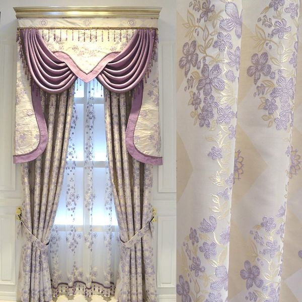 curtain & drapes modern warm purple finished european style curtains for living room bedroom custom girls shading valance
curtain & drapes modern warm purple finished european style curtains for living room bedroom custom girls shading valance