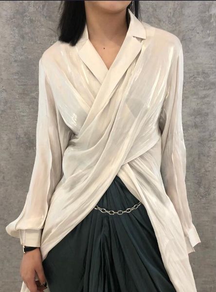 women's blouses & shirts 2021 spring women v neck long sleeve asymmetrical shirt blouse ladies casual 3 color ddxgz2 4.21, White
women's blouses & shirts 2021 spring women v neck long sleeve asymmetrical shirt blouse ladies casual 3 color ddxgz2 4.21, White