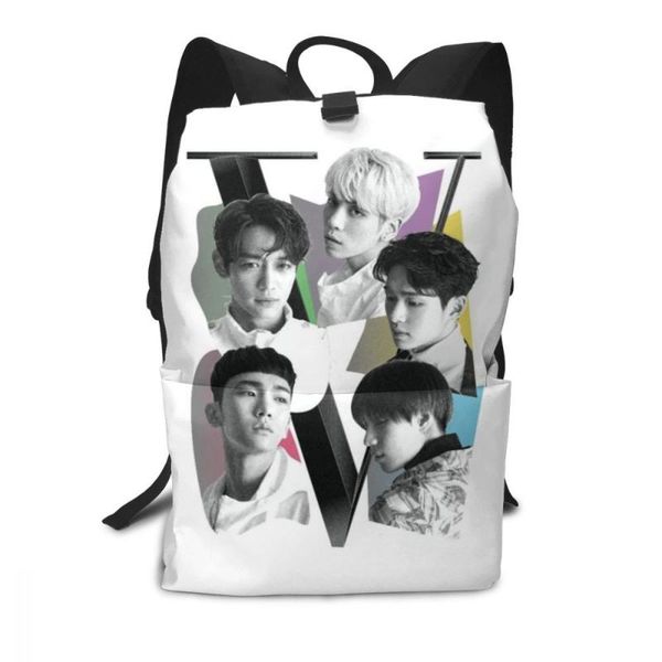 backpack shinee tour poster backpacks print bag man - woman multi function trend school teenage bags
backpack shinee tour poster backpacks print bag man - woman multi function trend school teenage bags