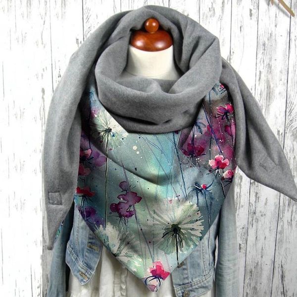 scarves 40# dandelions printing women button soft wrap casual warm shawls elegant pashmina thick, Blue;gray
scarves 40# dandelions printing women button soft wrap casual warm shawls elegant pashmina thick, Blue;gray