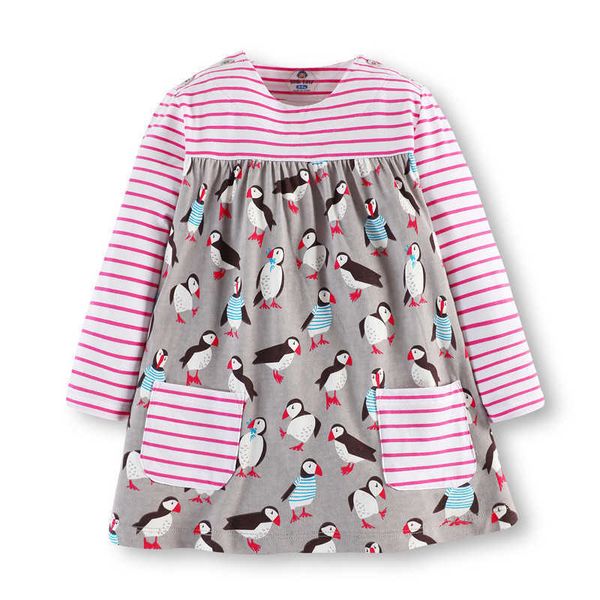 jumping meters 2-7t princess girls dresses with birds print autumn spring pockets children's clothes long sleeve frocks costume 210529, Red;yellow
jumping meters 2-7t princess girls dresses with birds print autumn spring pockets children's clothes long sleeve frocks costume 210529, Red;yellow