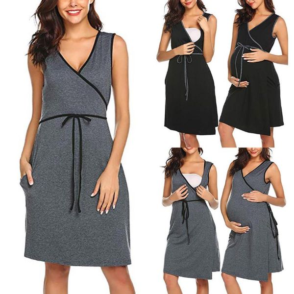 maternity dresses fashion summer women dress pregnancy mama clothes pregnant loose breastfeeding casual clothing, White
maternity dresses fashion summer women dress pregnancy mama clothes pregnant loose breastfeeding casual clothing, White