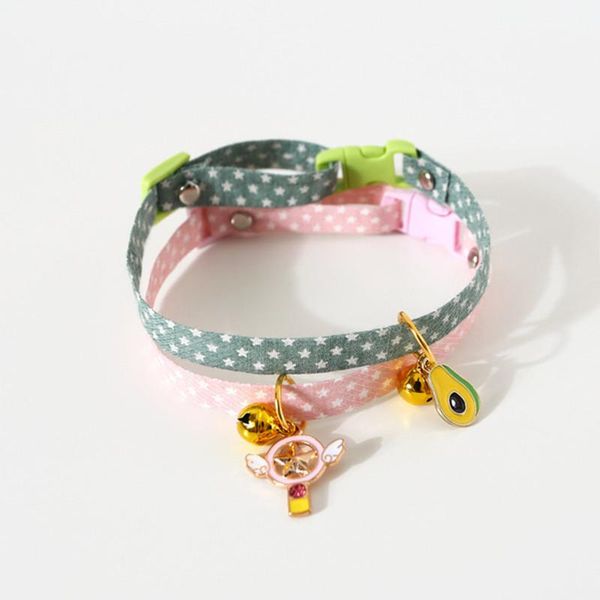 cat collars & leads puppy collar with bell pendant breakaway adjustable cats necklace pet supplies collier for kittens 1pc
cat collars & leads puppy collar with bell pendant breakaway adjustable cats necklace pet supplies collier for kittens 1pc