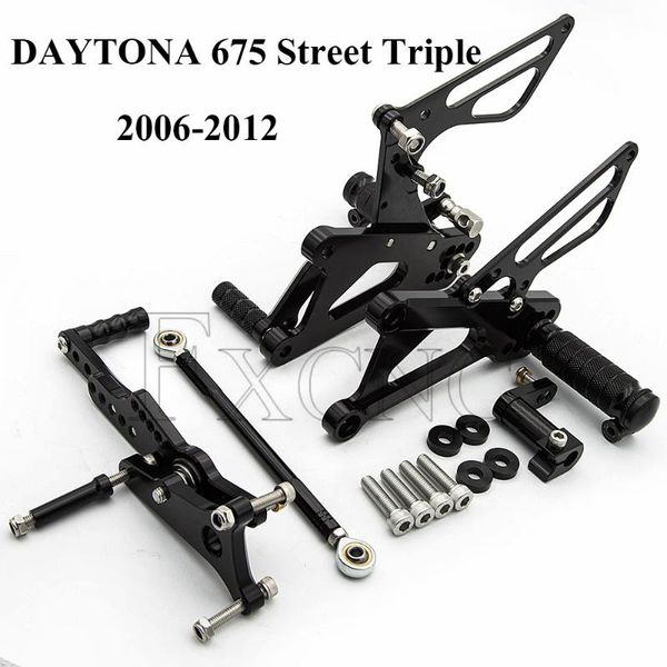 pedals cnc reversed gp shift rearset rear set for daytona 675 street triple 2006-2012 adjustable foot peg rearsets footrest
pedals cnc reversed gp shift rearset rear set for daytona 675 street triple 2006-2012 adjustable foot peg rearsets footrest