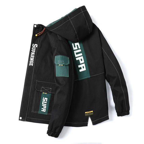 men's jacket 2021 autumn hooded handsome tooling casual fashion streetwear windbreaker m-4xl jackets, Black;brown
men's jacket 2021 autumn hooded handsome tooling casual fashion streetwear windbreaker m-4xl jackets, Black;brown