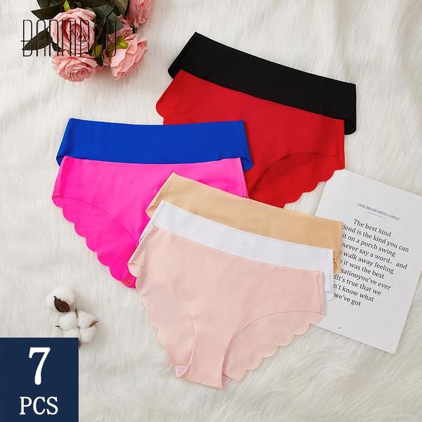 women's panties bannirou 7 pcs wholesale seamless for woman sports underwear briefs solid female women, Black;pink
women's panties bannirou 7 pcs wholesale seamless for woman sports underwear briefs solid female women, Black;pink