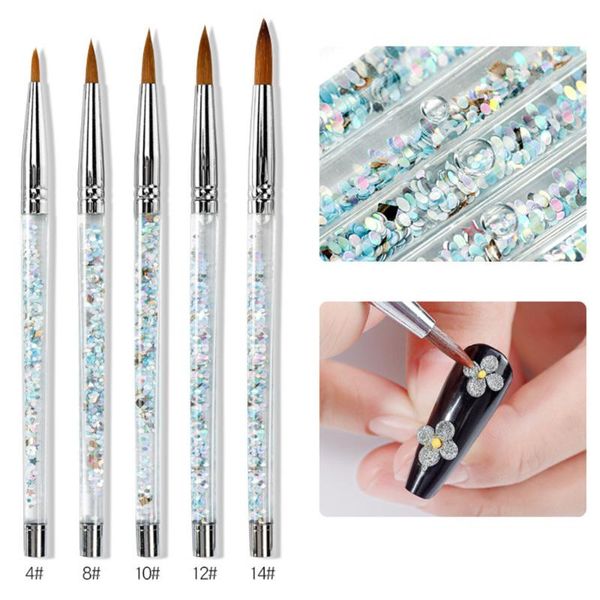 nail brushes 1pc professional manicure liquid sequins acrylic crystal carving pen delicate potherapy tools, Yellow
nail brushes 1pc professional manicure liquid sequins acrylic crystal carving pen delicate potherapy tools, Yellow