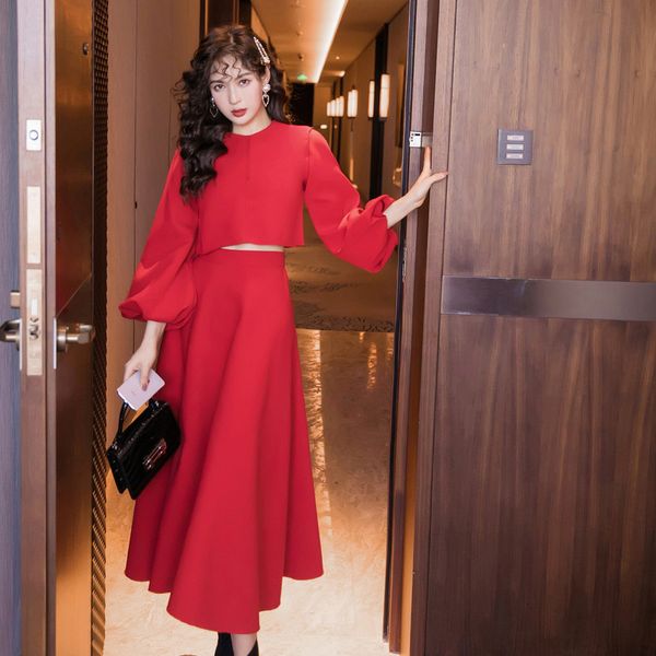 skirt Spring autumn arrival comfortable 2 female parts define short top long temperamental fresh sets, Black
skirt Spring autumn arrival comfortable 2 female parts define short top long temperamental fresh sets, Black