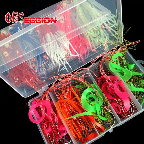 20pcs/10pcs/box squid assist hooks kabura jigging bkk tai rubbers silicone skirts slider jigs tails sinker madai fishing
20pcs/10pcs/box squid assist hooks kabura jigging bkk tai rubbers silicone skirts slider jigs tails sinker madai fishing