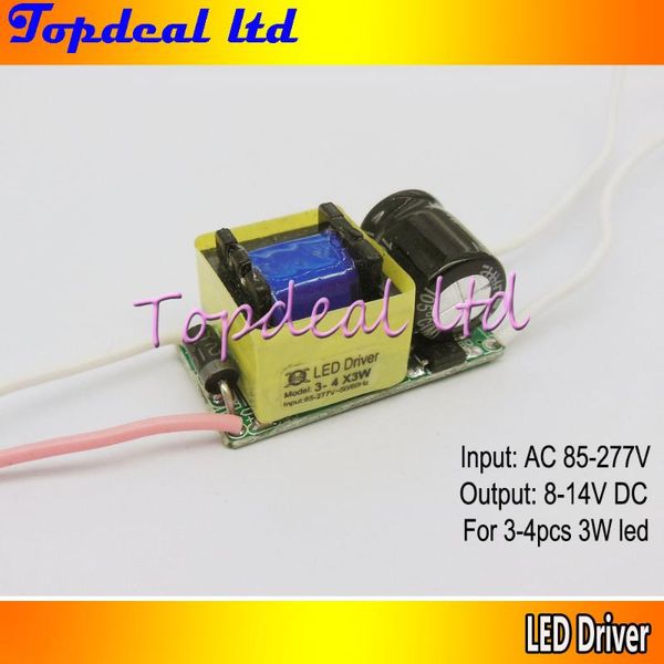10pcs 3-4x3w led driver, 3x3w 4x3w 600ma constant current, output 8-14v transformer for 9w 12w e27 gu10 e14 b22 lamp driver modules
10pcs 3-4x3w led driver, 3x3w 4x3w 600ma constant current, output 8-14v transformer for 9w 12w e27 gu10 e14 b22 lamp driver modules
