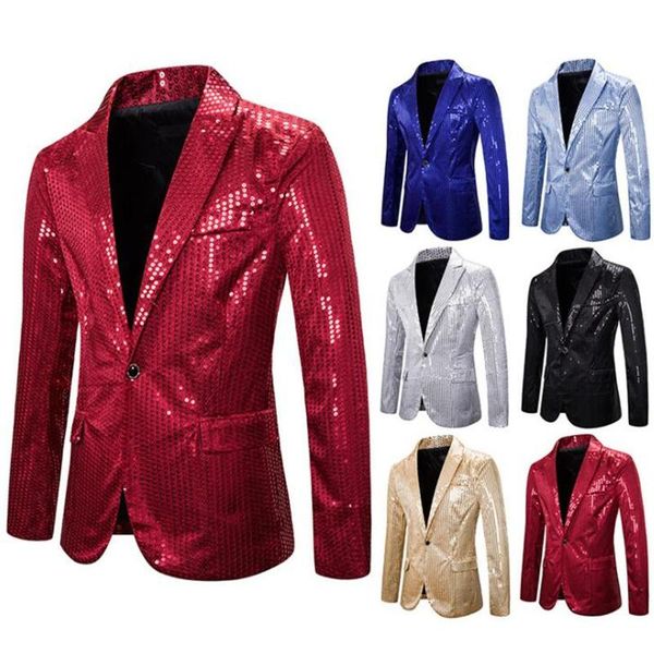 men's suits & blazers sequin suit mens jacket teenager street style performance dress nightclub boy host emcee trajes para hombre terno, White;black
men's suits & blazers sequin suit mens jacket teenager street style performance dress nightclub boy host emcee trajes para hombre terno, White;black