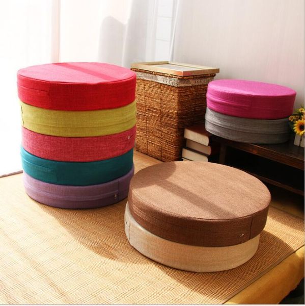 cushion/decorative pillow 1pcs linen japanese large floor cushions futon meditation cushion thickening circle seat tatami 40*40*10 cm
cushion/decorative pillow 1pcs linen japanese large floor cushions futon meditation cushion thickening circle seat tatami 40*40*10 cm