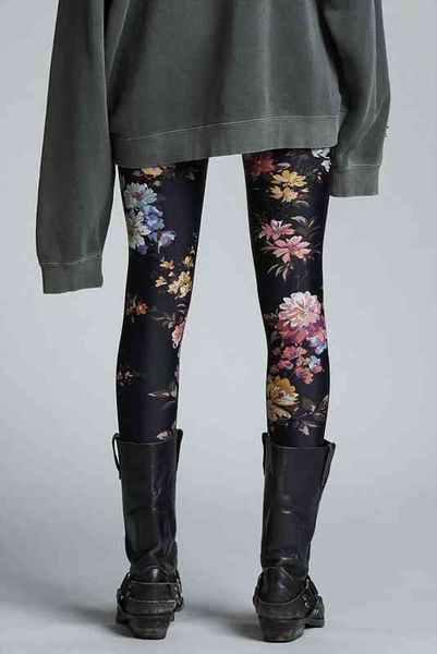 women leggings flower printed paddy casual slim-fit long pencil pants female fashion trousers clearence price, Black
women leggings flower printed paddy casual slim-fit long pencil pants female fashion trousers clearence price, Black