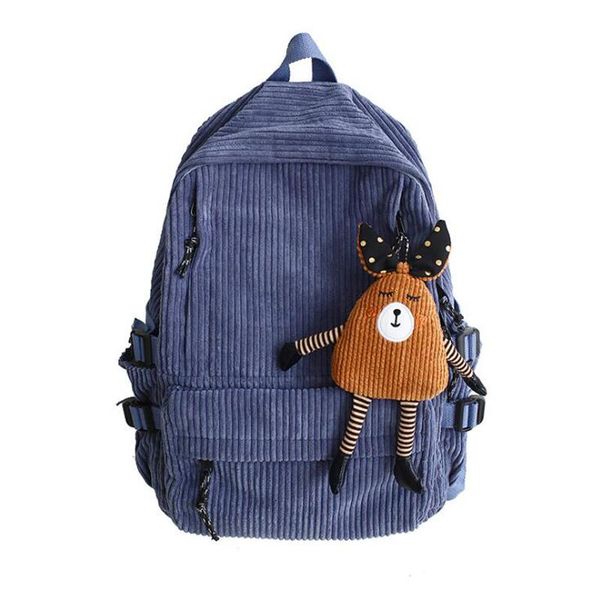 backpack multi-pocket corduroy women female solid color cute student schoolbag for teen girl lapbook bag
backpack multi-pocket corduroy women female solid color cute student schoolbag for teen girl lapbook bag