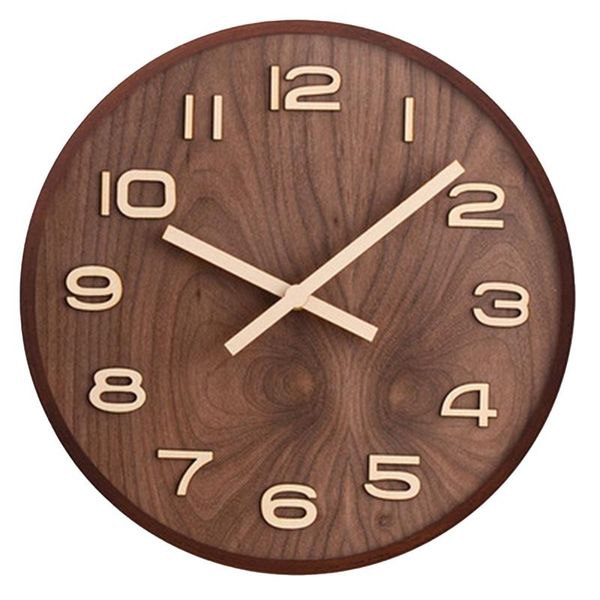 wall clocks clock - battery operated vintage wooden round home decor for kitchen, living room, bedroom, office
wall clocks clock - battery operated vintage wooden round home decor for kitchen, living room, bedroom, office