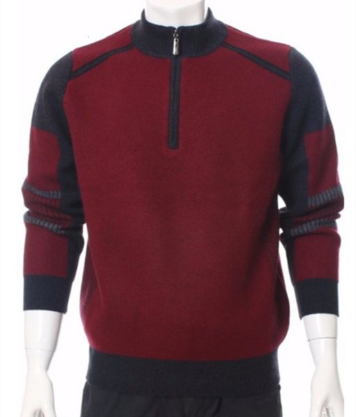 men's sweaters goat cashmere thick knit men fashion patchwork color zipper half-high collar pullover sweater h-straight red 2color s/3x, White;black
men's sweaters goat cashmere thick knit men fashion patchwork color zipper half-high collar pullover sweater h-straight red 2color s/3x, White;black