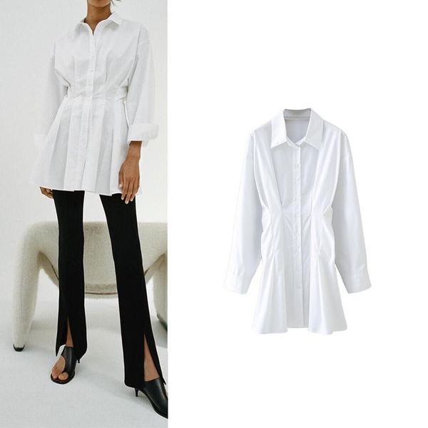 casual dresses autumn dress women short pleated shirt fashion single lantern sleeve slothes, Black;gray
casual dresses autumn dress women short pleated shirt fashion single lantern sleeve slothes, Black;gray
