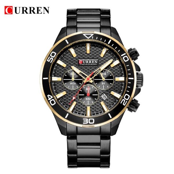 wristwatches watch for men casual quartz sports wristwatch curren brand fashion chronograph stainless steel male clock relojes, Slivery;brown
wristwatches watch for men casual quartz sports wristwatch curren brand fashion chronograph stainless steel male clock relojes, Slivery;brown