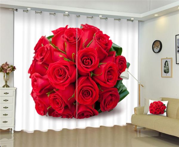 curtain & drapes curtains red roses luxury 3d window for living room marriage bedroom cortinas customized size pillowcase
curtain & drapes curtains red roses luxury 3d window for living room marriage bedroom cortinas customized size pillowcase