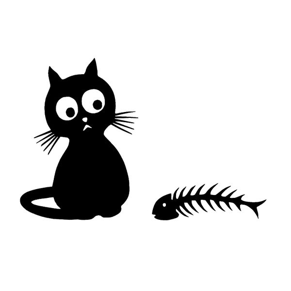 16*10.5cm magical fish bone kitten vinyl decals funny personality stickers car stickers and decals funny
16*10.5cm magical fish bone kitten vinyl decals funny personality stickers car stickers and decals funny